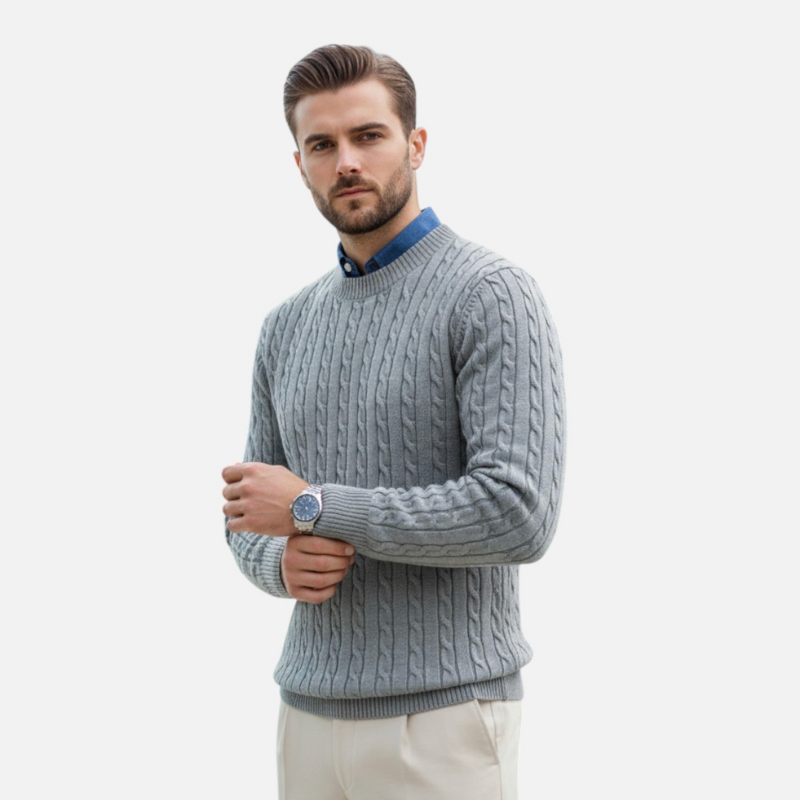 Beaugard | Pull Homme À Torsades